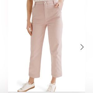 MADEWELL | High Rise Classic Straight Pants Light Pink Style AJ559 Size 26